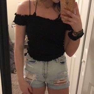 Brandy Melville Tops - 4FOR25!!!!!Off the shoulder shirt Brandy Melville Tops - 4FOR25!!!!!Off the shoulder shirt
